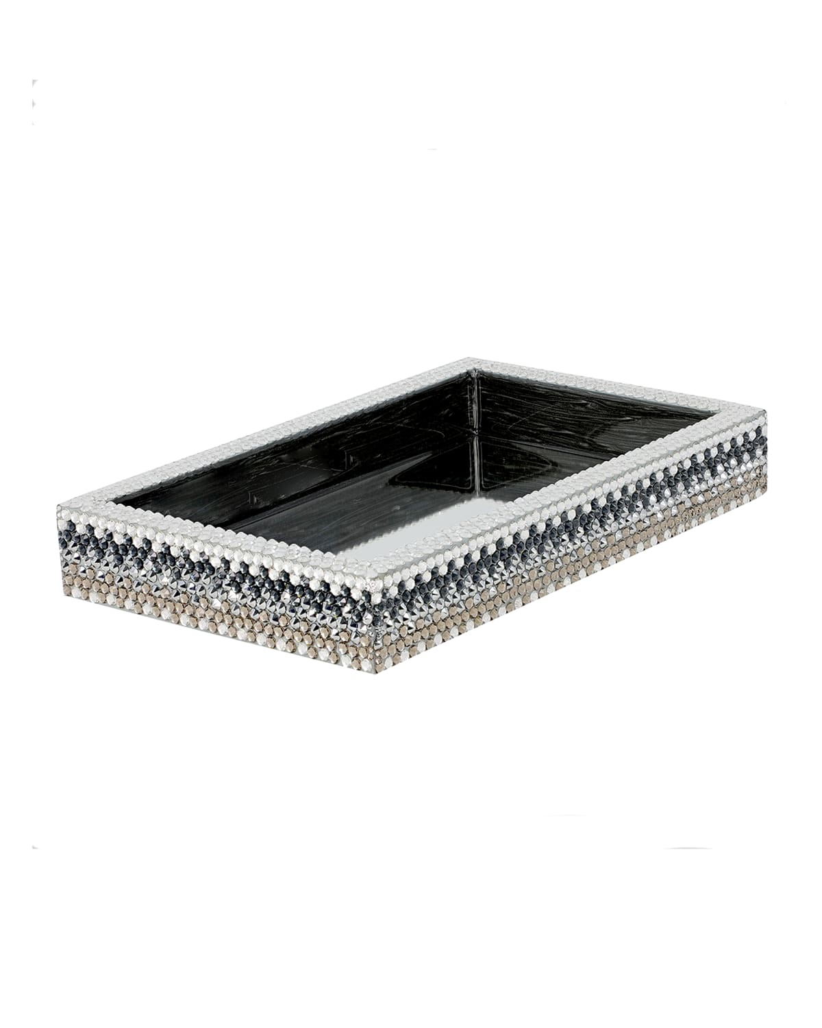 Image Mike & Ally Biarritz Small Tray with Swarovski Crystals, Silver