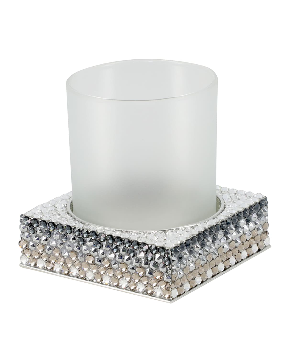 Image Mike & Ally Biarritz Tumbler with Swarovski Crystals, Silver