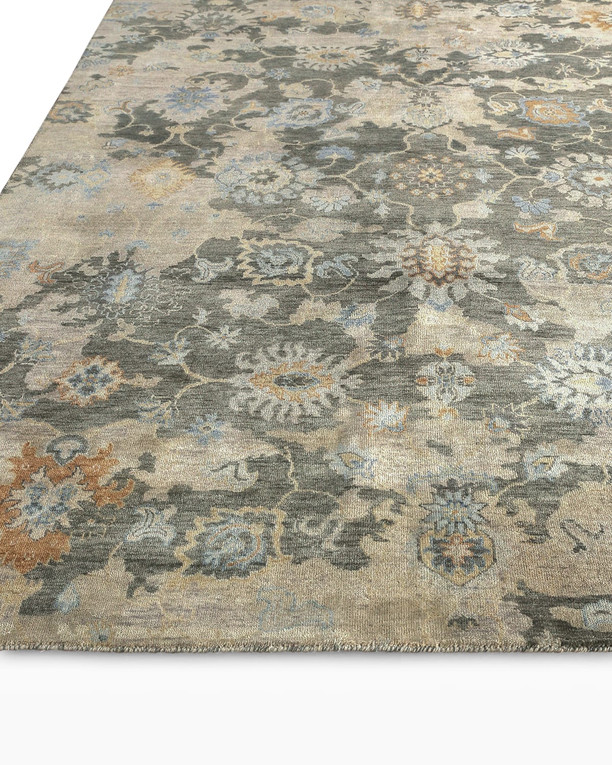 Image Exquisite Rugs Carpinteria Hand-Knotted Wool Rug, 8' x 10'