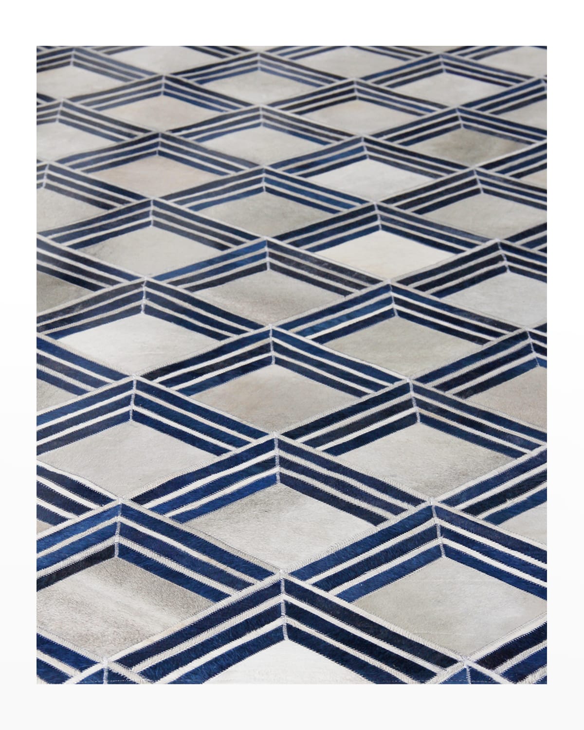 Image Exquisite Rugs Costilla Hair On Hide Rug, 8' x 11'