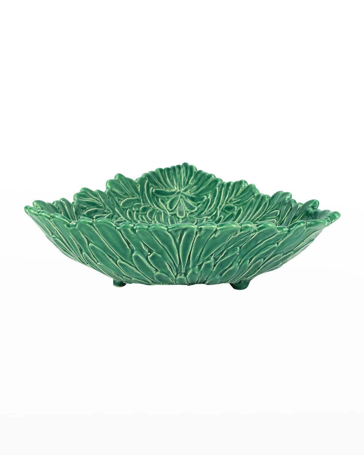 Image Vietri Lastra Holiday Figural Tree Medium Bowl 
