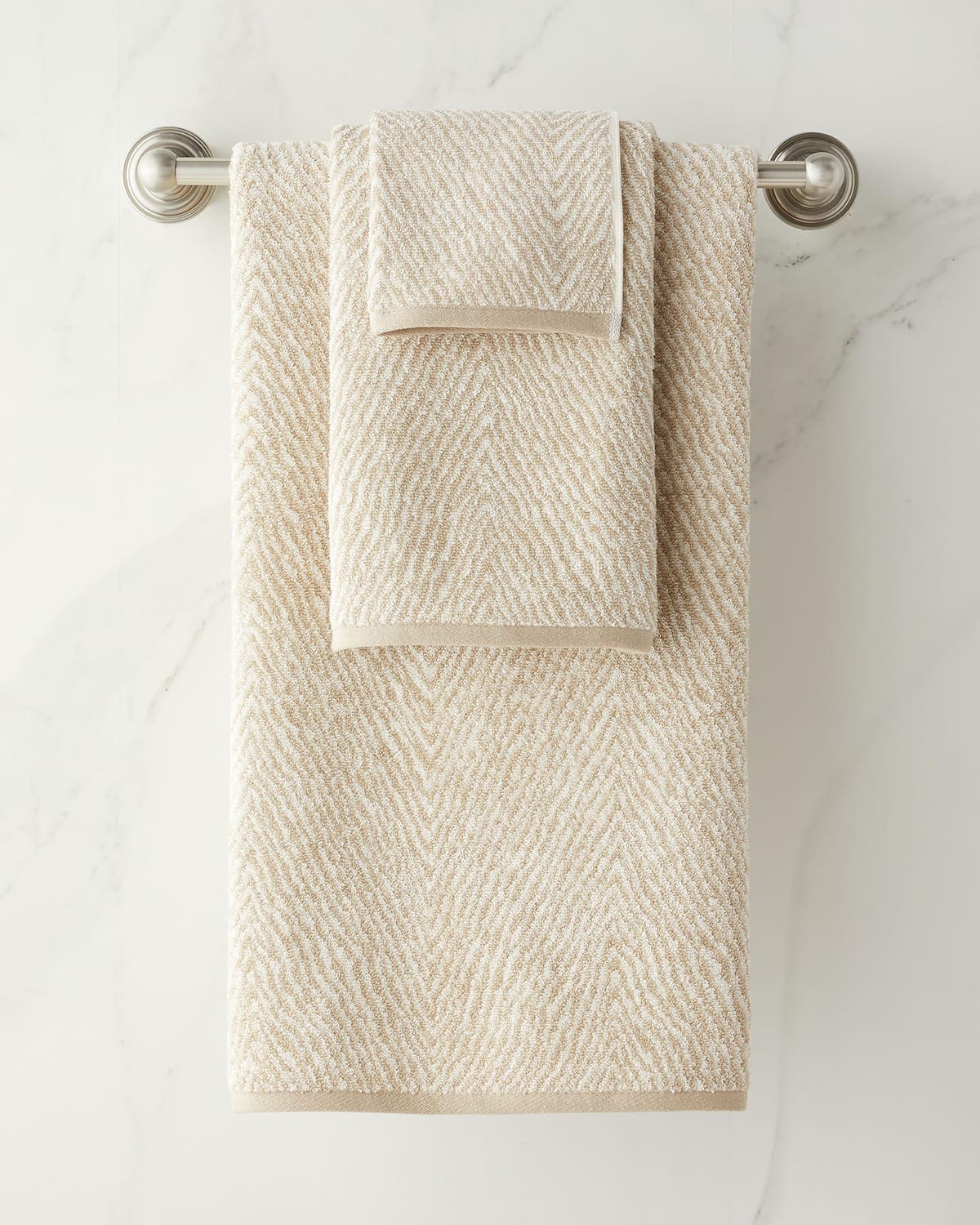 Lauren Ralph Lauren Sanders Herringbone Towels and Matching Items ...