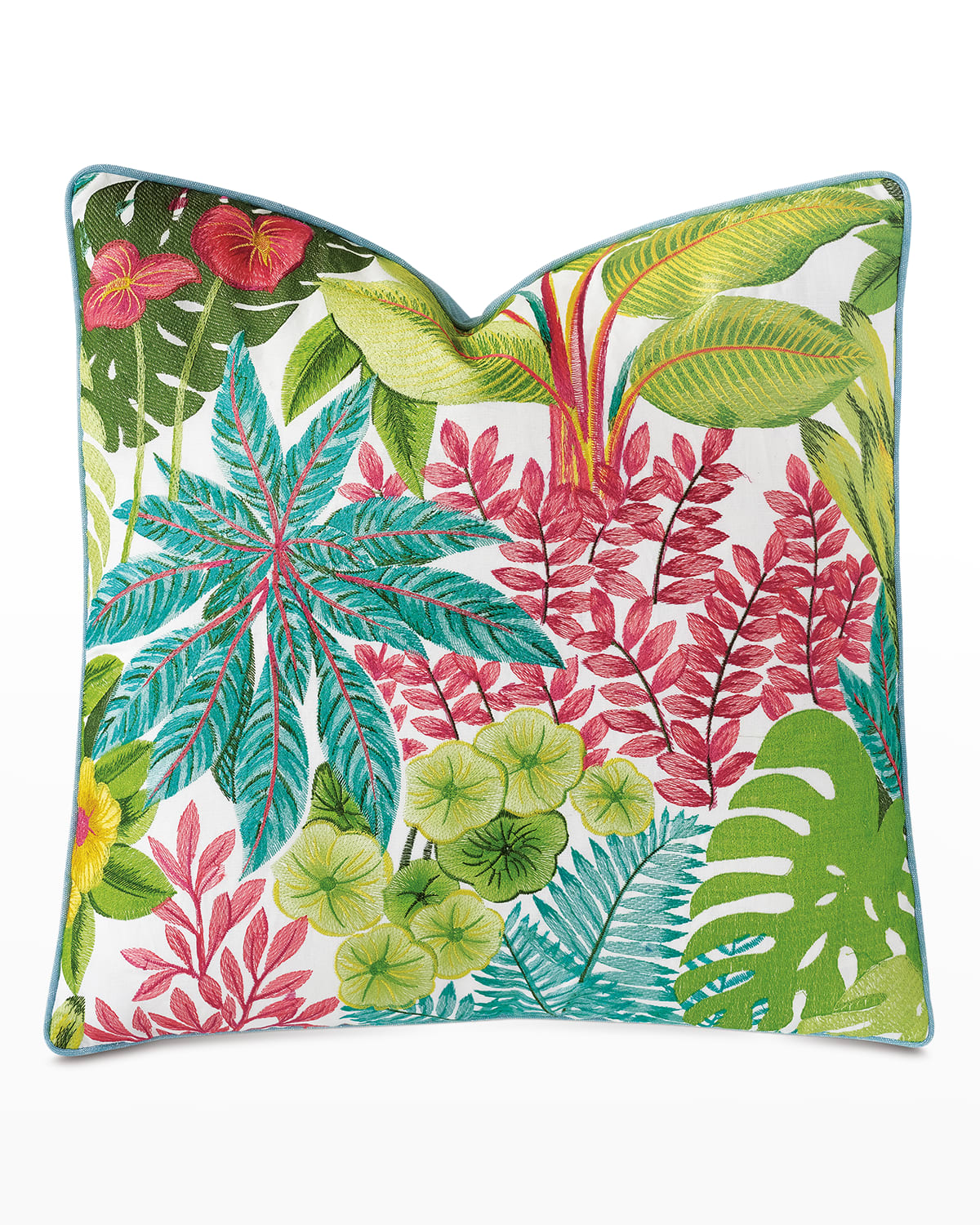 Image Eastern Accents St. Barths Embroidered Accent Pillow