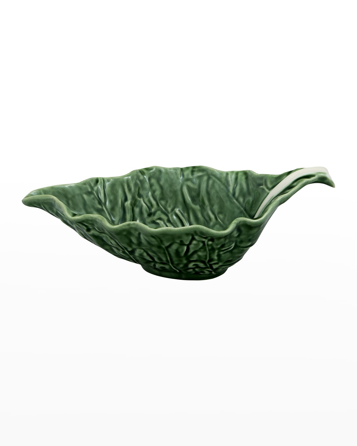 Image Bordallo Pinheiro Cabbage Sauceboat, Green