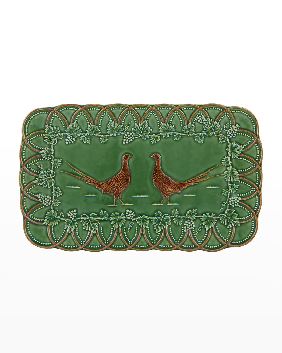 Image Bordallo Pinheiro Pheasants Woods Tray