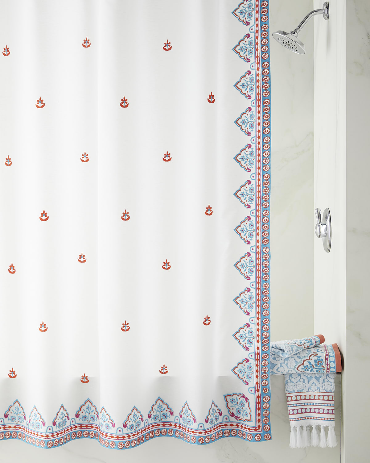Image John Robshaw Sheetal Shower Curtain