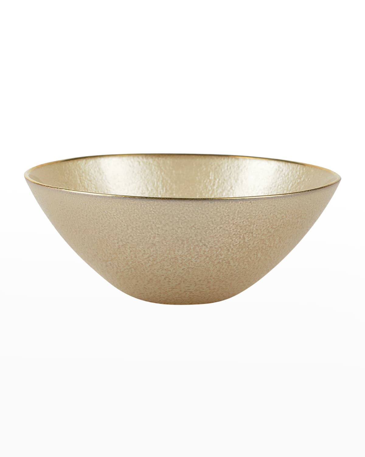 Image Vietri Metallic Glass Pearl Small Bowl