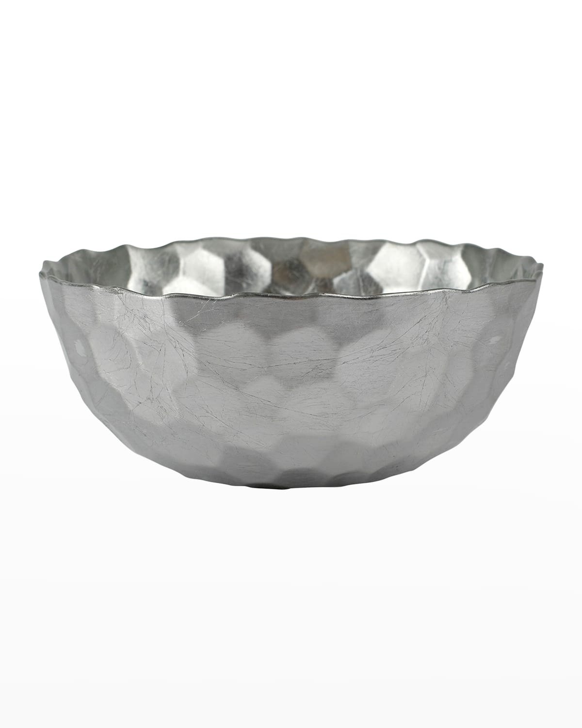 Image Vietri Rufolo Glass Platinum Honey Comb Medium Bowl