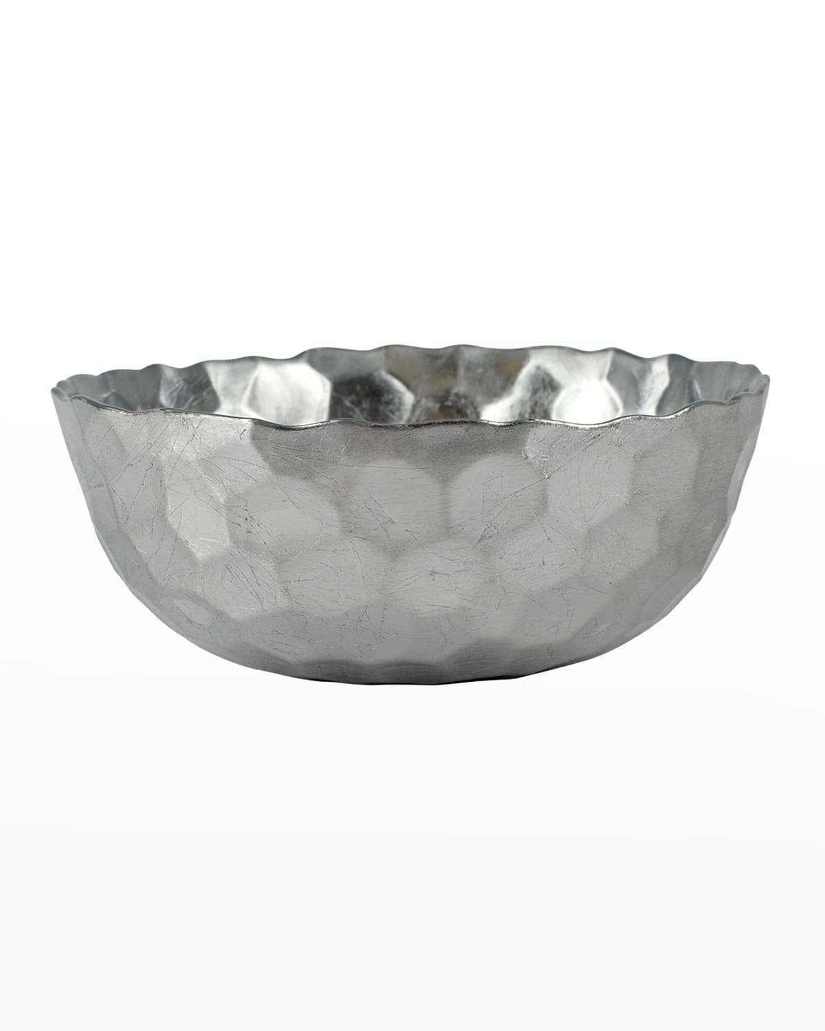 Image Vietri Rufolo Glass Platinum Honeycomb Small Bowl