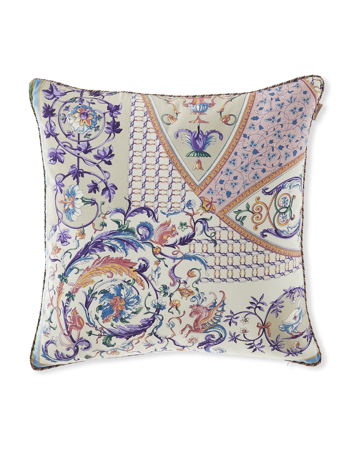 Image Etro Nazare Throw Pillow with Piping
