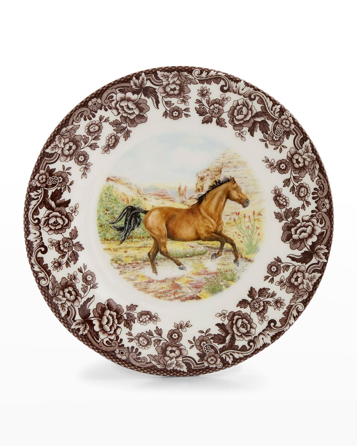 Image Spode American Quarter Horse Salad Plate