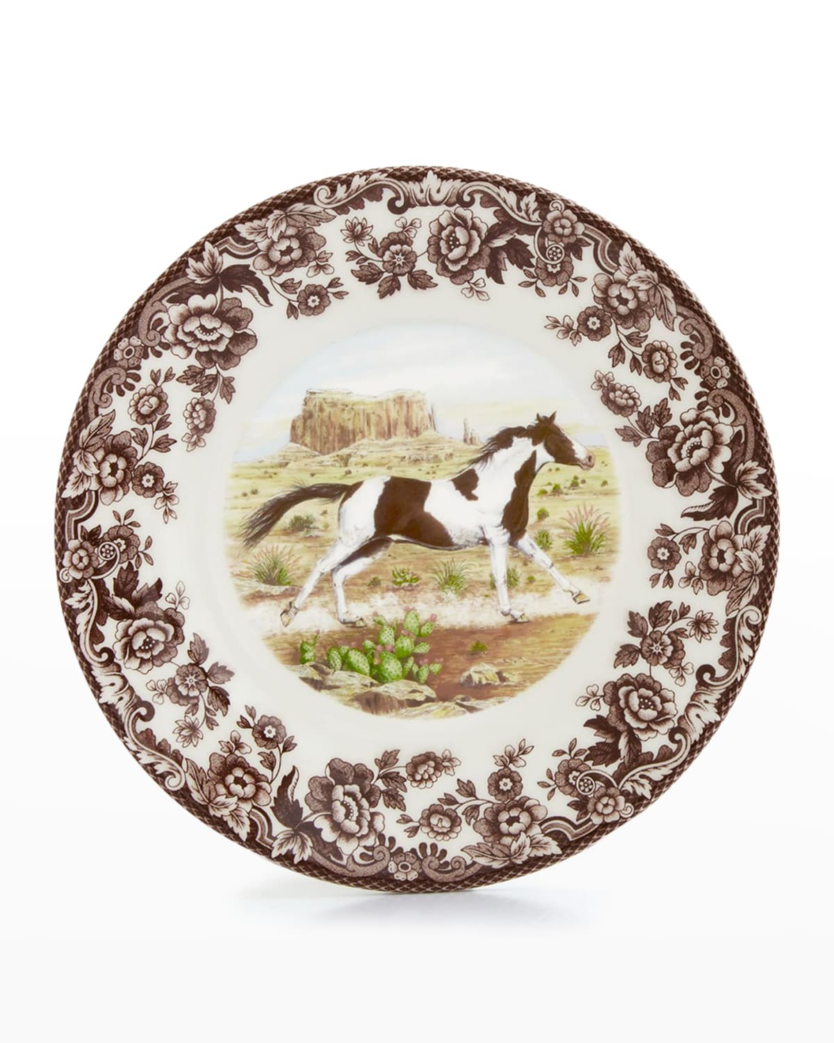 Image Spode Paint Horse Salad Plate