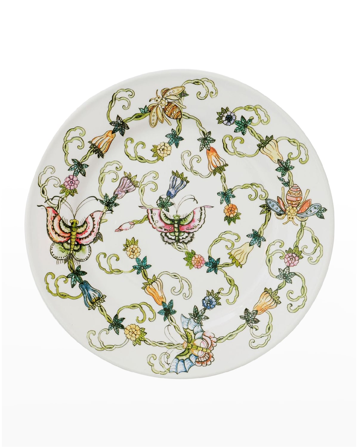 Image Joanna Buchanan Butterfly & Bees Dinner Plates, Set of 4