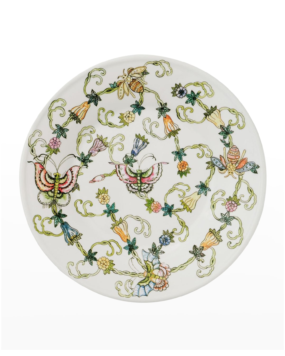 Image Joanna Buchanan Butterfly & Bees Salad Plates, Set of 4