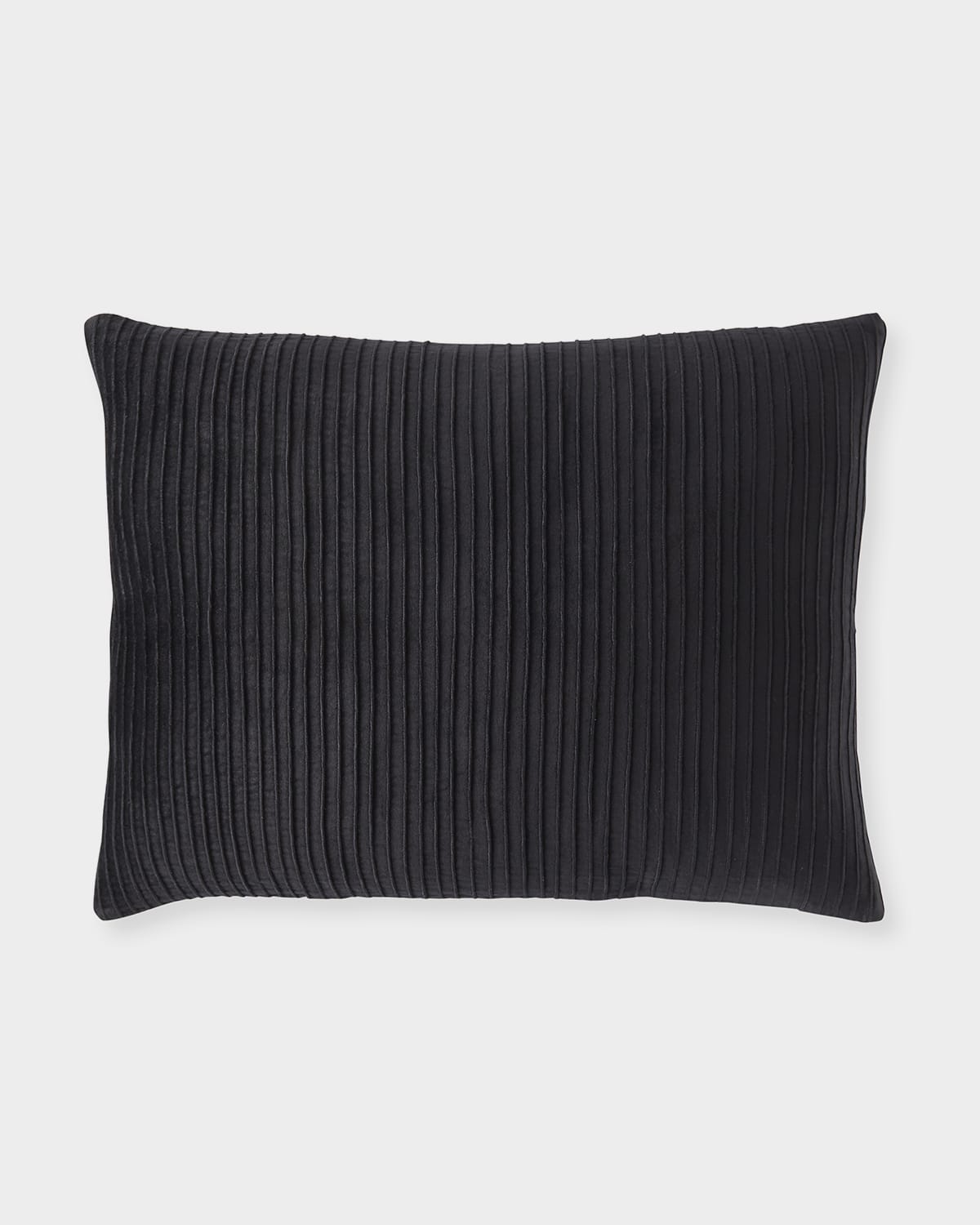 Image Callisto Home Nuevo Velvet Pleat Standard Sham, 20x26"
