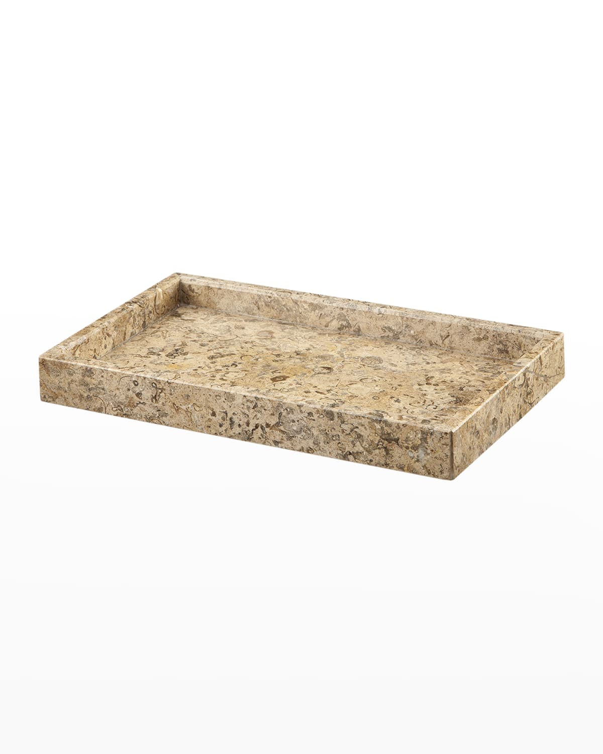 Image Marble Crafter Fossil Stone Polished Small Amenity Tray