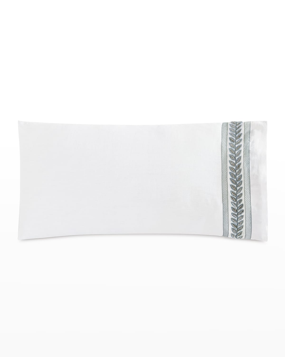 Image Eastern Accents Amberlynn Velvet Leaf Sham, Right Border
