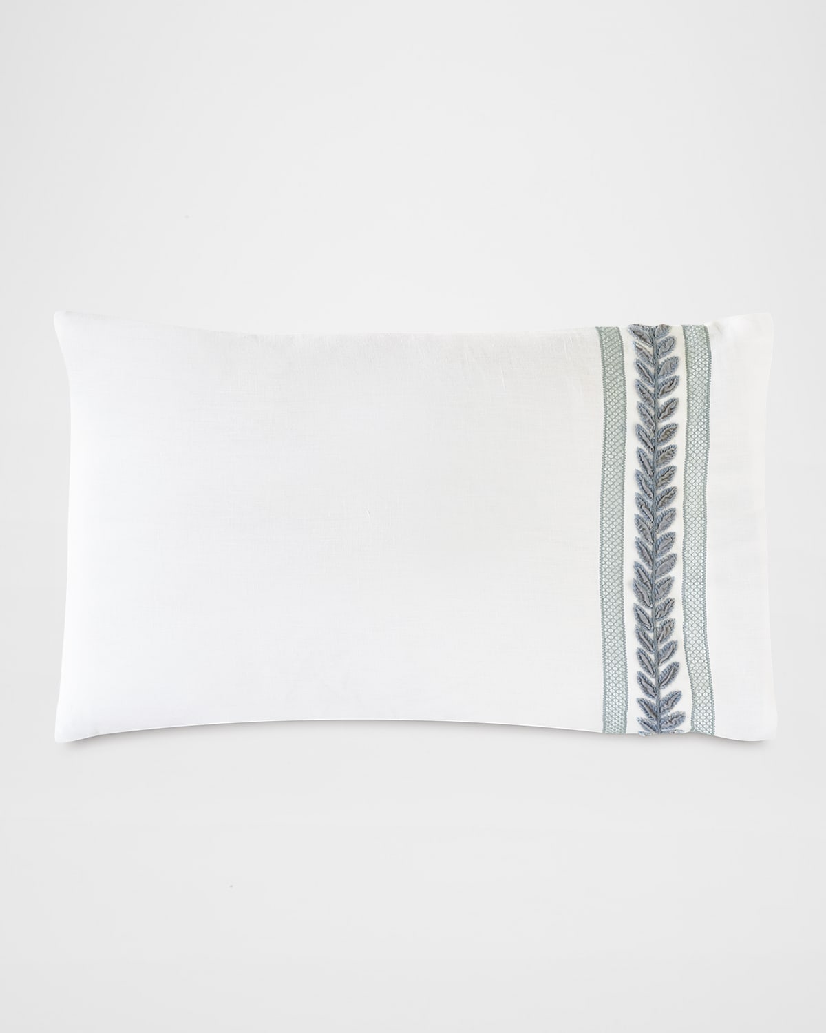 Image Eastern Accents Amberlynn Velvet Leaf Sham, Right Border