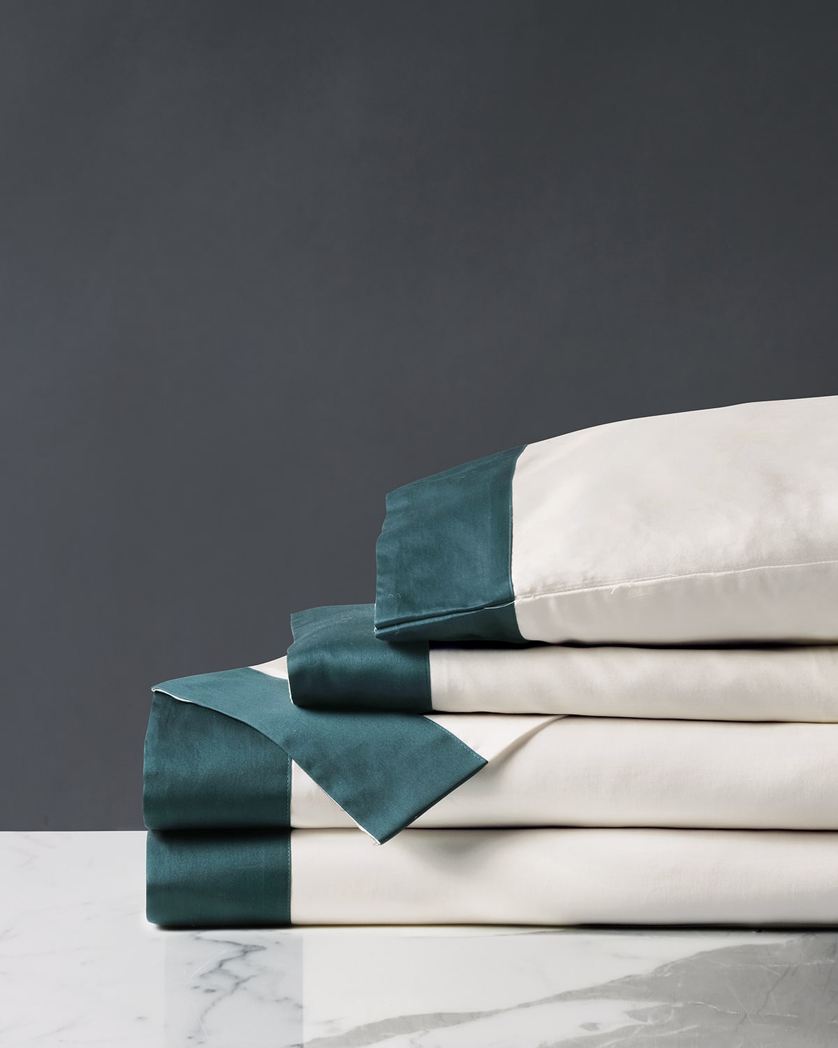 Image Eastern Accents Izaro Decorative Border 300 Thread Count Sheet Set