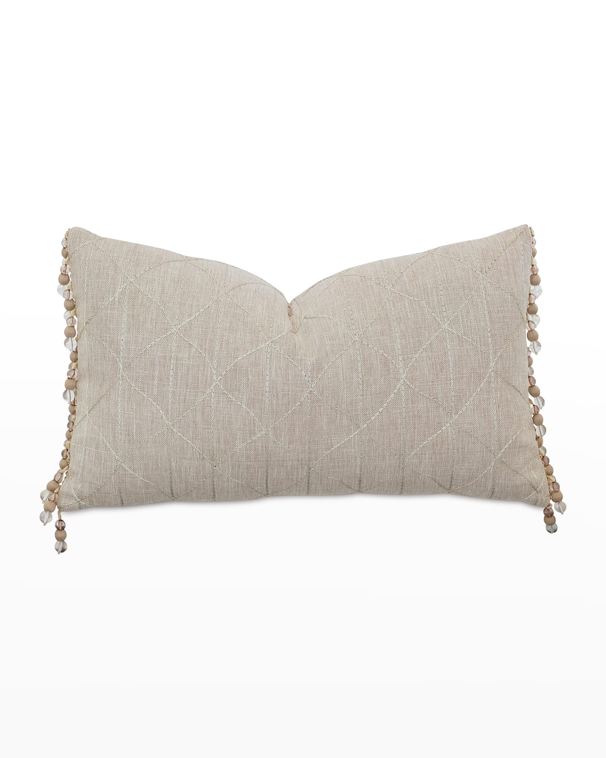 Image Eastern Accents Evie Embroidered Decorative Pillow, 13" x 22"