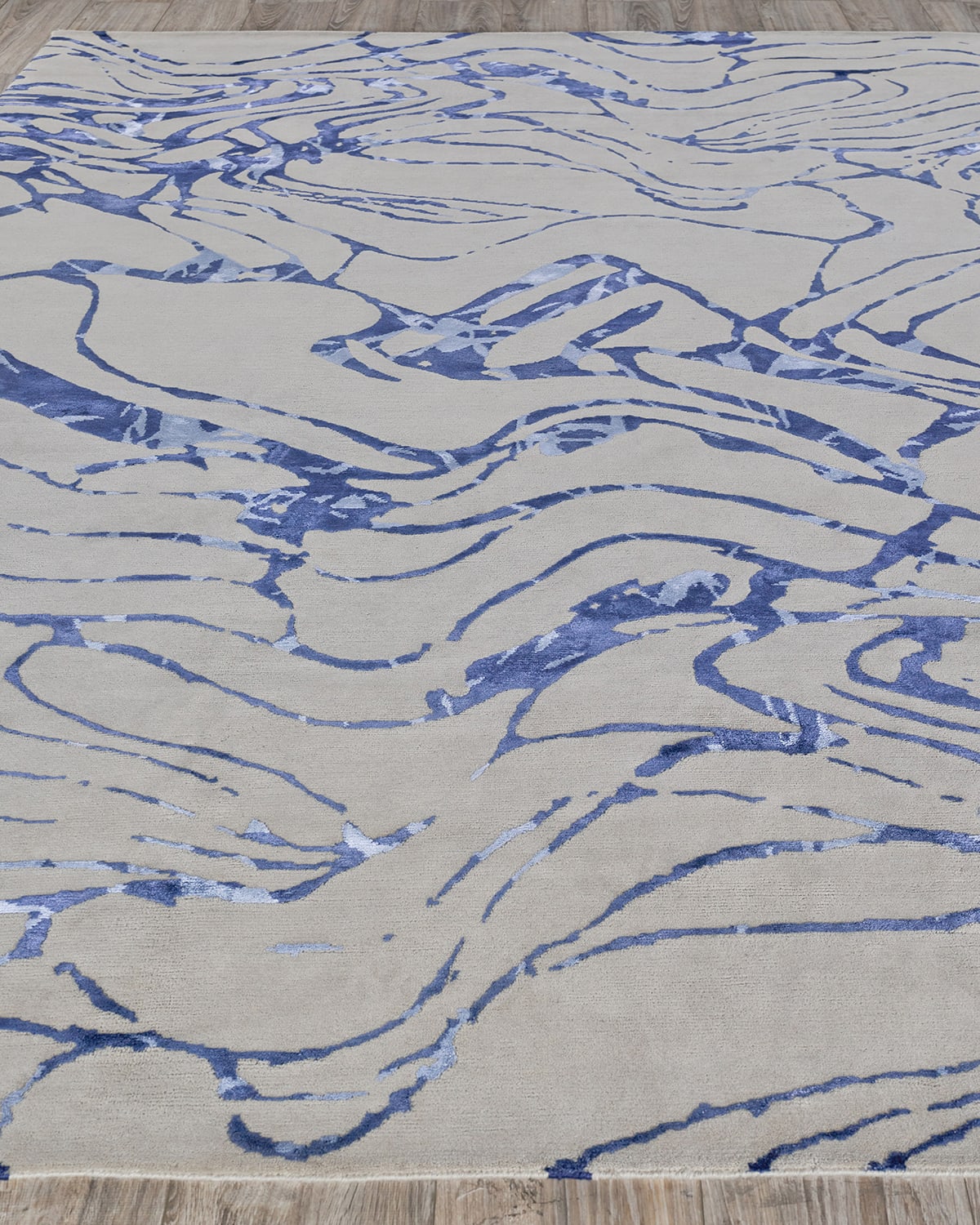 Image Exquisite Rugs Eero Hand-Knotted Rug, 9' x 12'