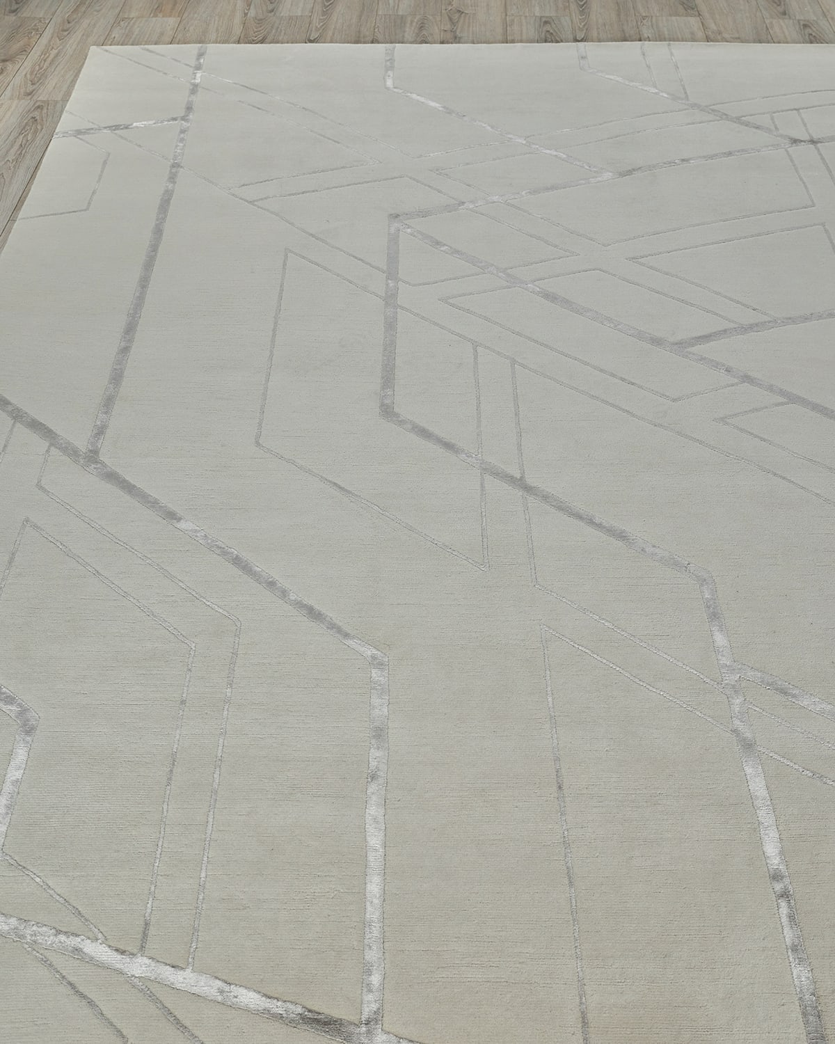 Image Exquisite Rugs Electra Hand-Knotted Rug, 6' x 9'