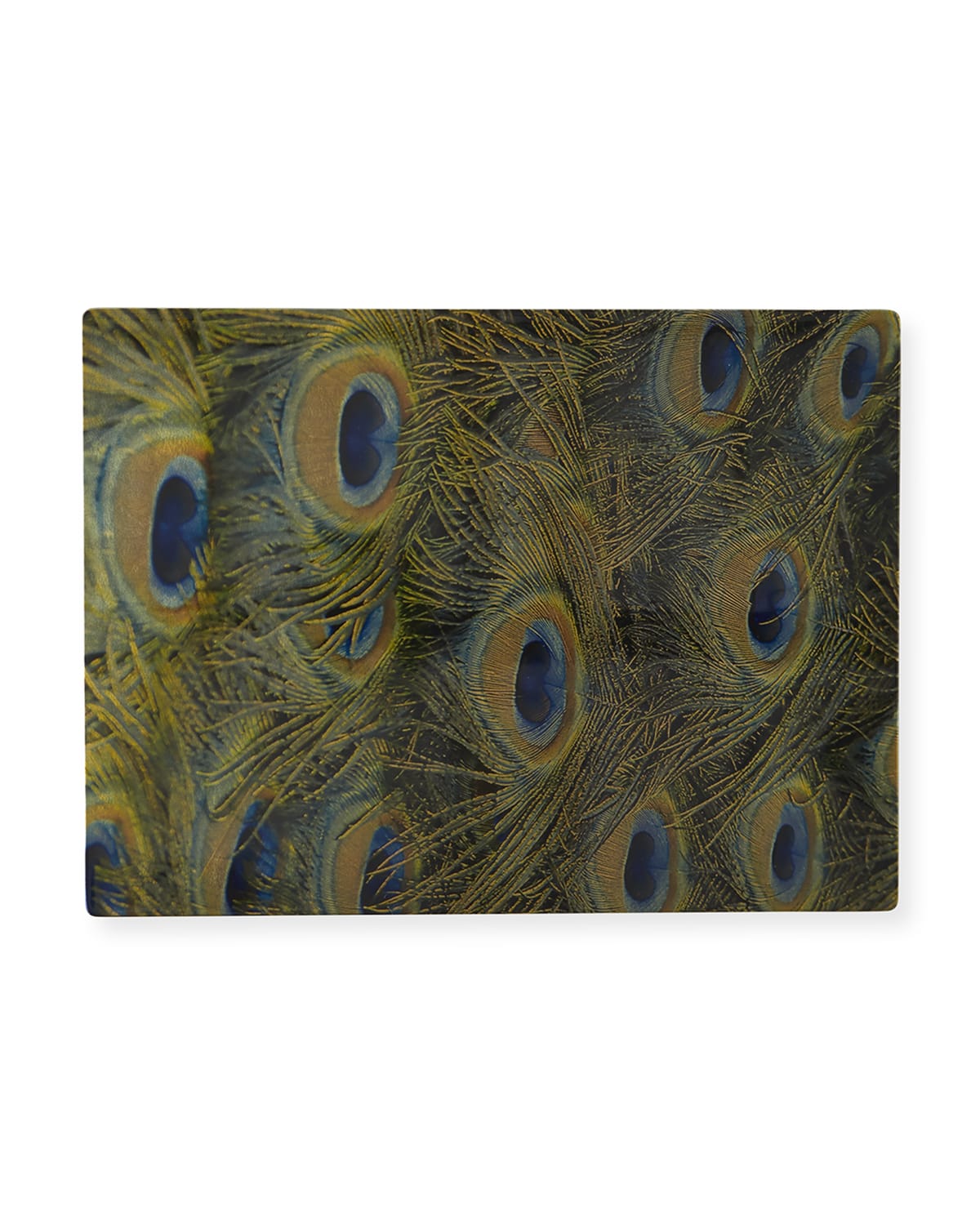 Image Nomi K Peacock Feather Placemat