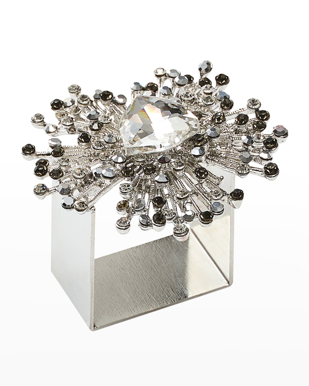 Image Kim Seybert Gem Burst Napkin Ring, Set of 4