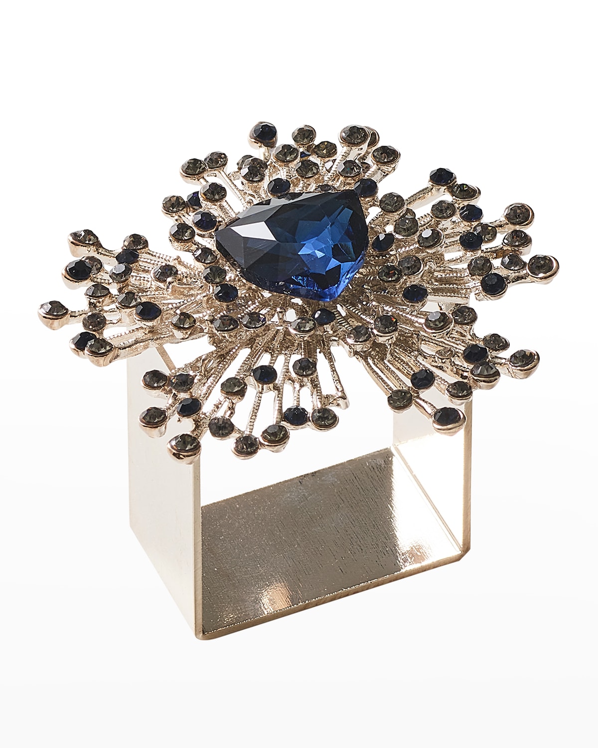 Image Kim Seybert Gem Burst Napkin Ring, Set of 4