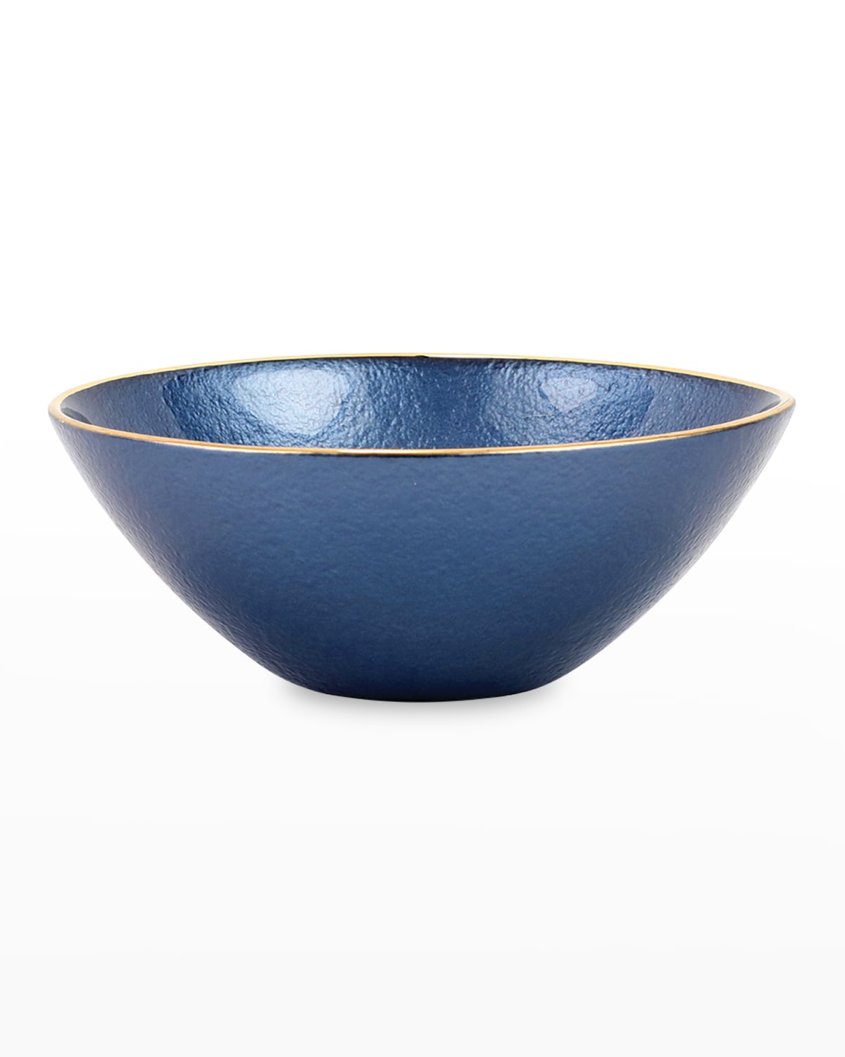 Image Vietri Metallic Sapphire Small Serving Bowl