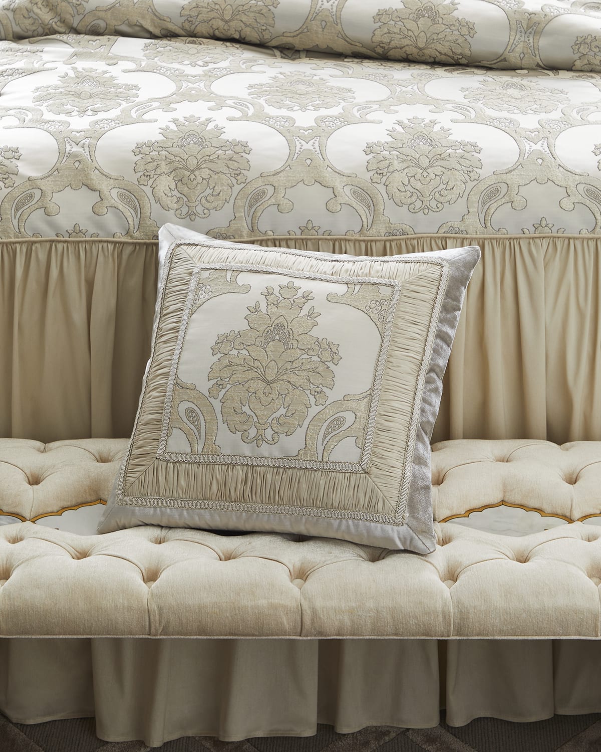 Image Austin Horn Collection Elizabeth Framed Pillow, 20"Sq. 