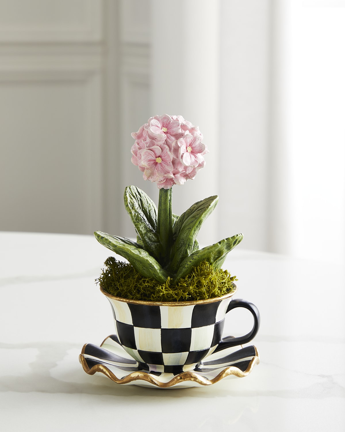 MacKenzieChilds Teacup FauxFlower Collection & Matching Items Horchow