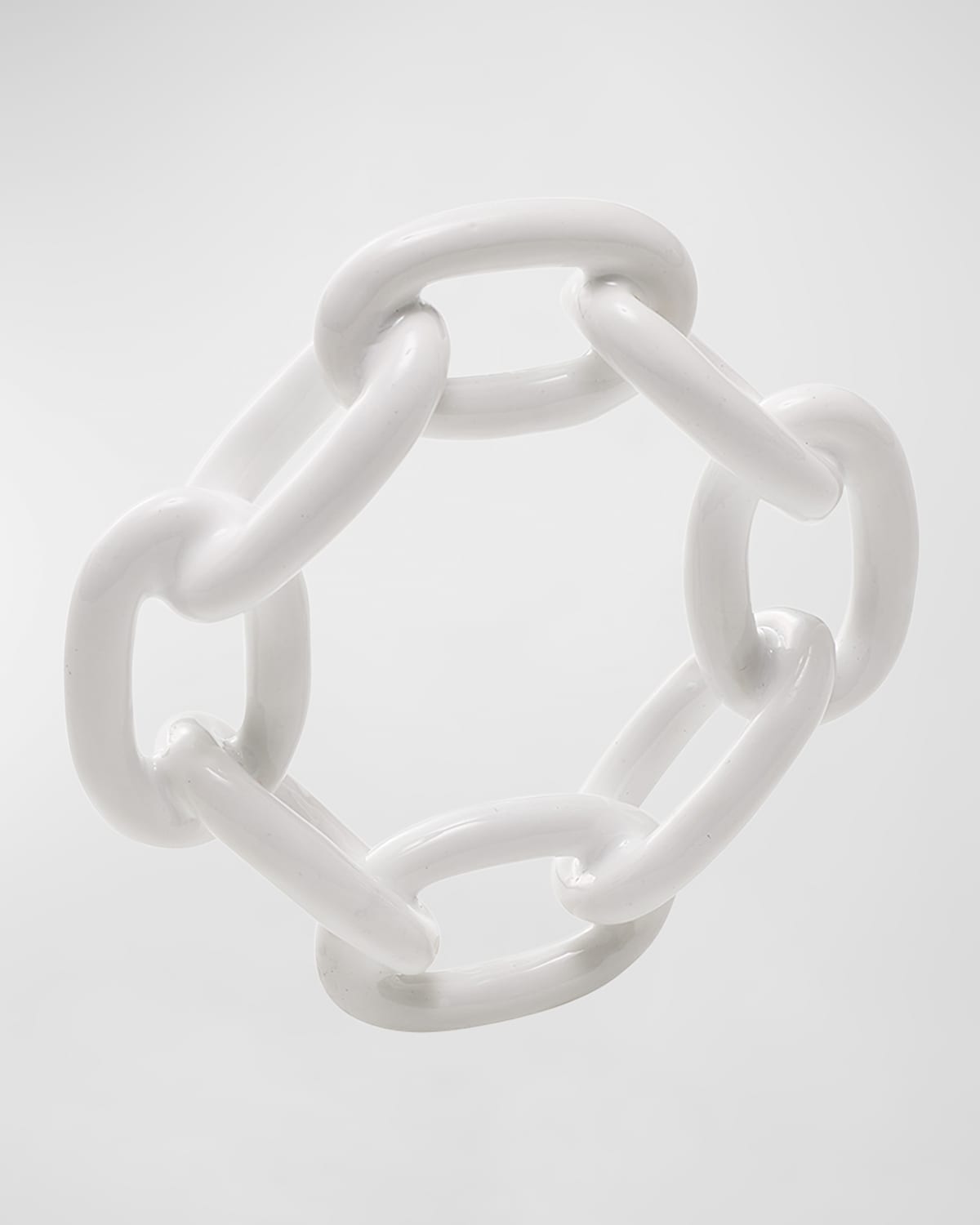Image Kim Seybert Enamel Chain Link Napkin Ring