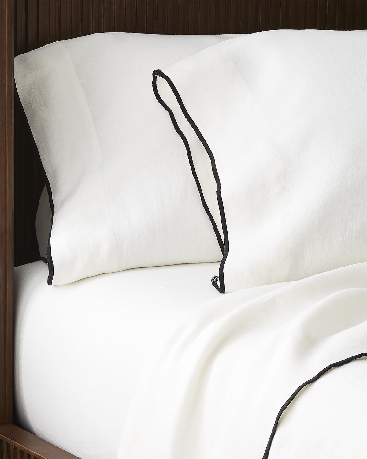 Image Amity Home Tyne Linen Pillowcase Pair, King