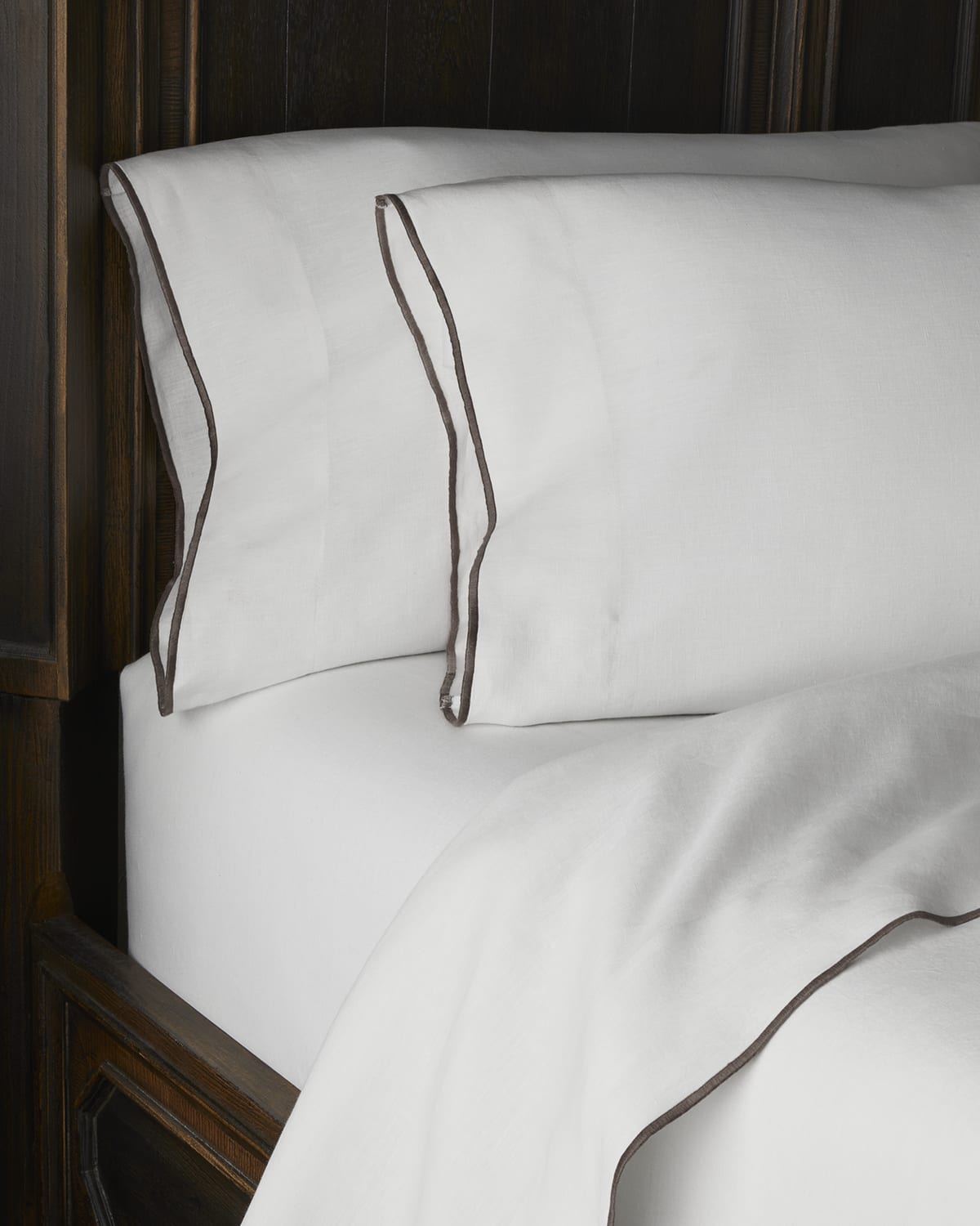 Image Amity Home Tyne Linen White King Sheet Set