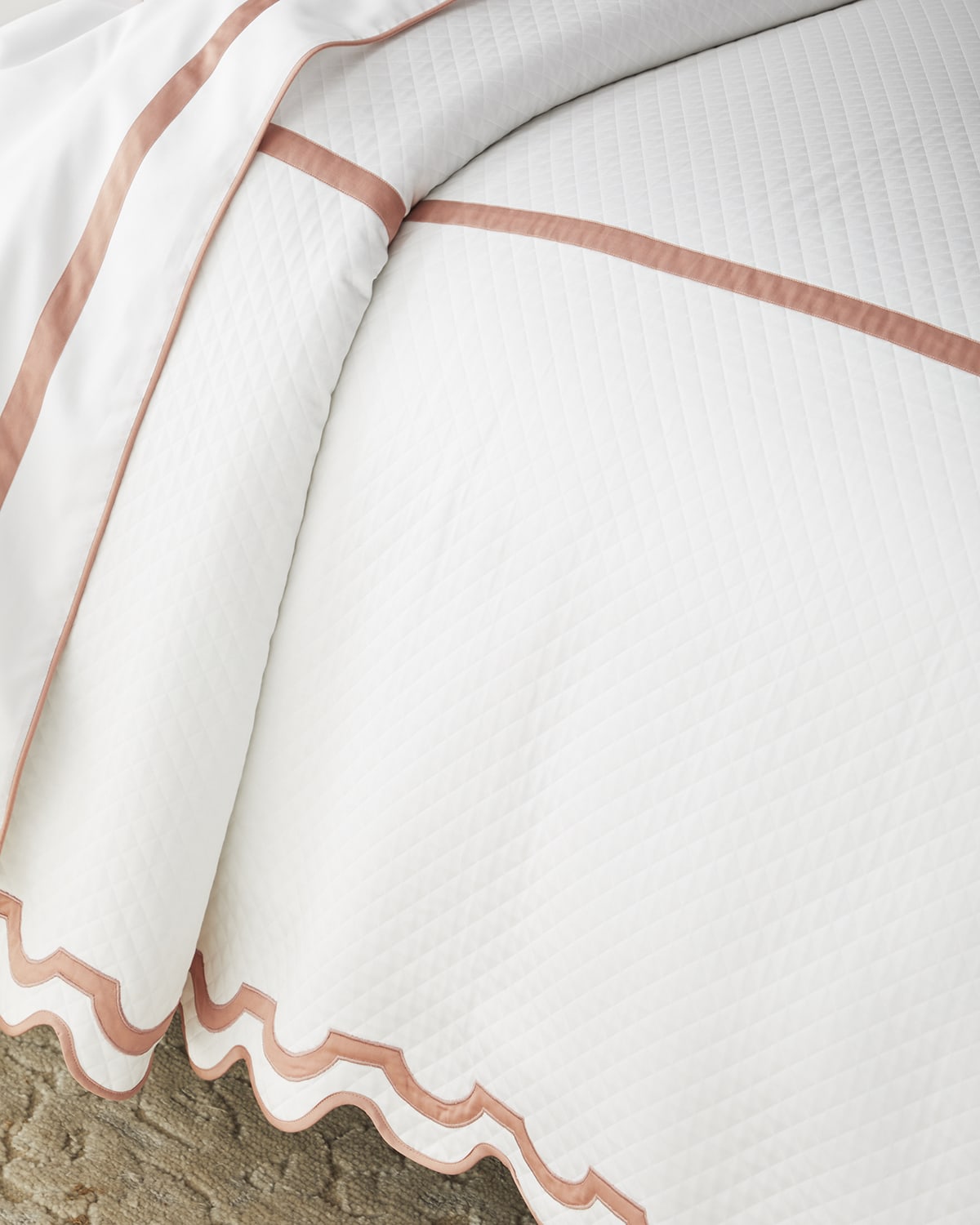 Image Matouk Mirasol Matelasse Coverlet, FULL-QUEEN