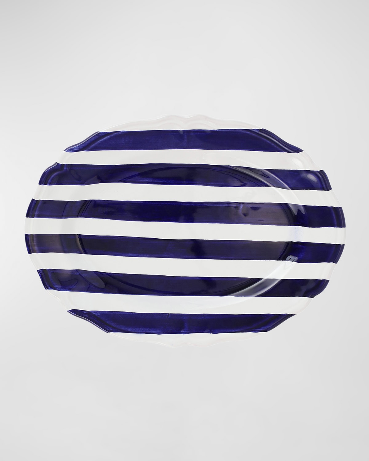 Image Vietri Amalfitana Stripe Round Platter