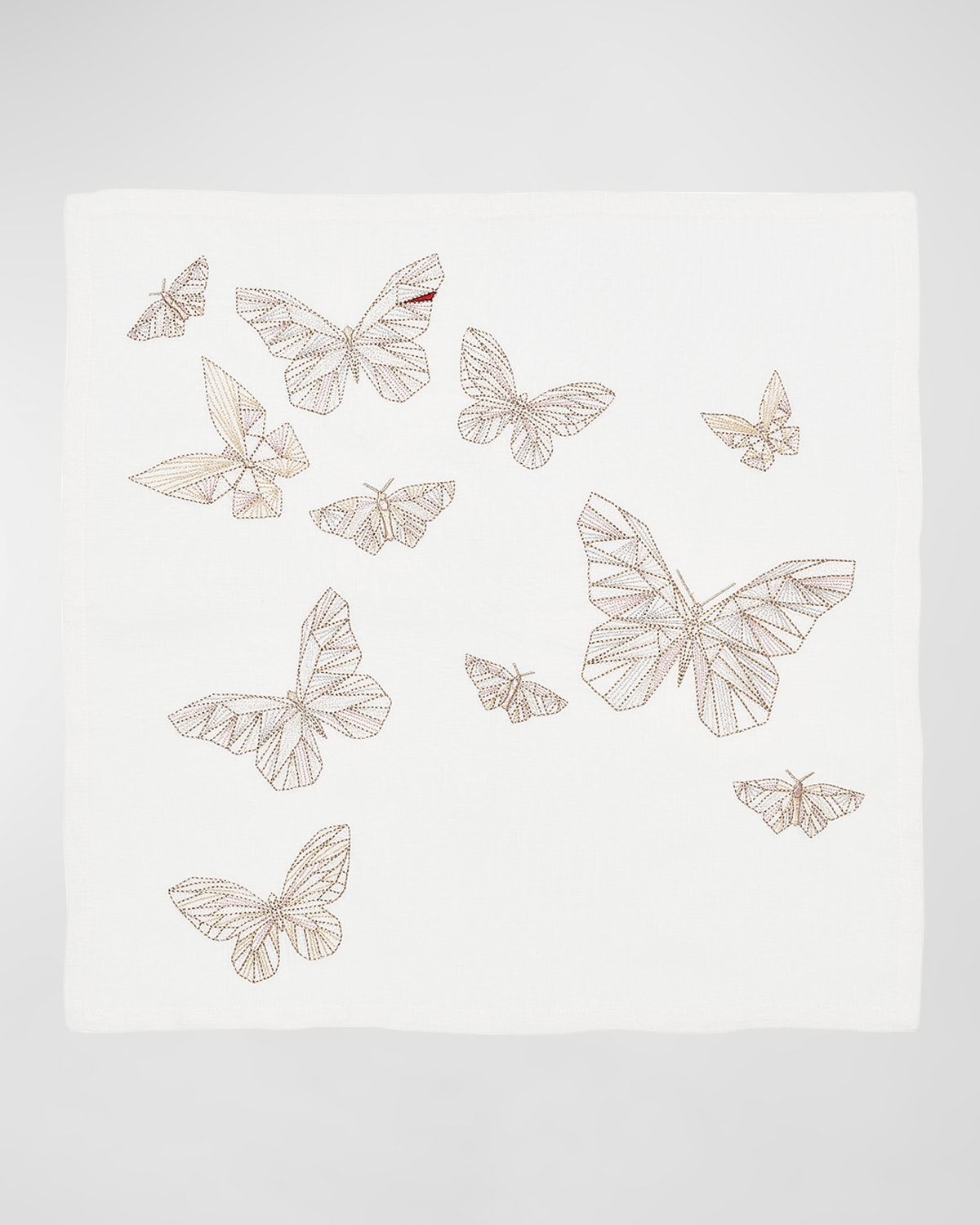 Image Baccarat x Kim Seybert Diamant Butterflies Napkins, Set of 4