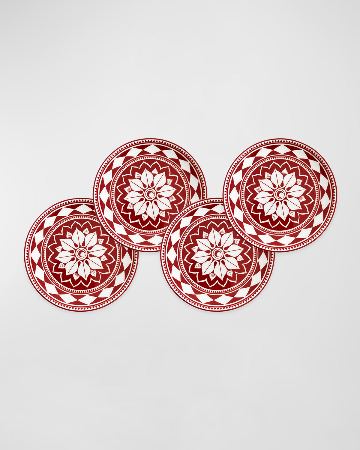 Image Caskata Fez Canape Plates, Set of 4 