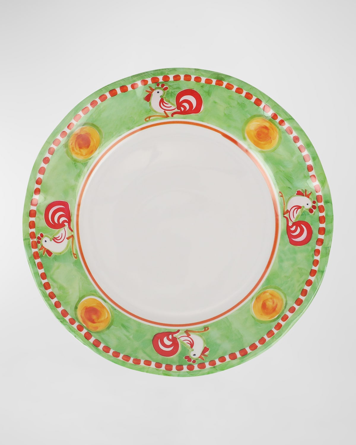 Image Vietri Melamine Campagna Gallina Dinner Plate 