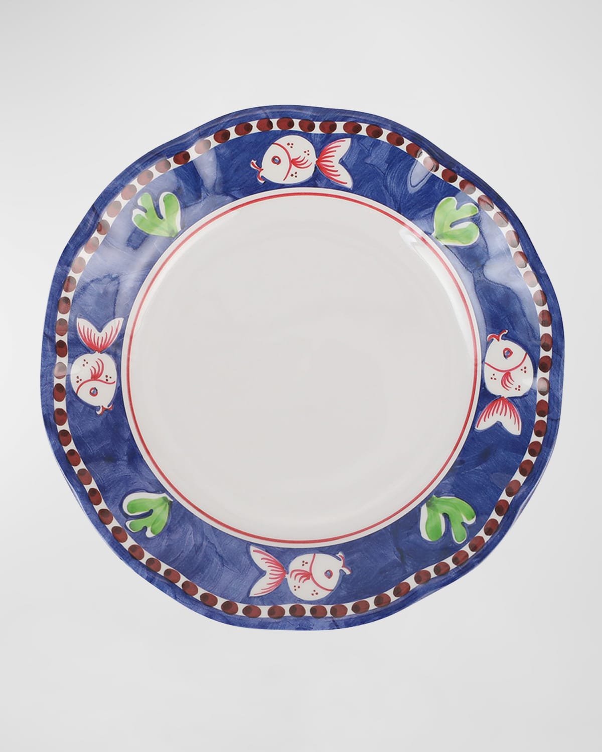 Image Vietri Melamine Campagna Pesce Salad Plate