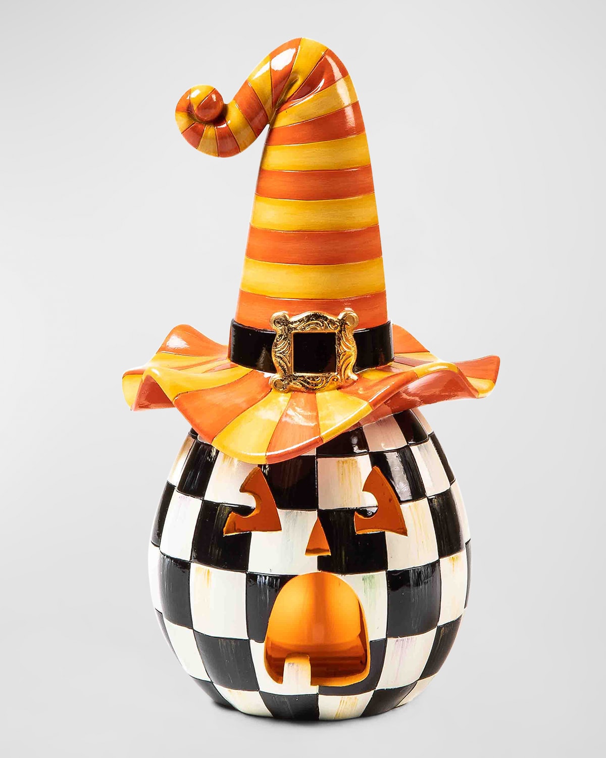 MacKenzie-Childs Illuminated Happy Jack Pumpkin Collection