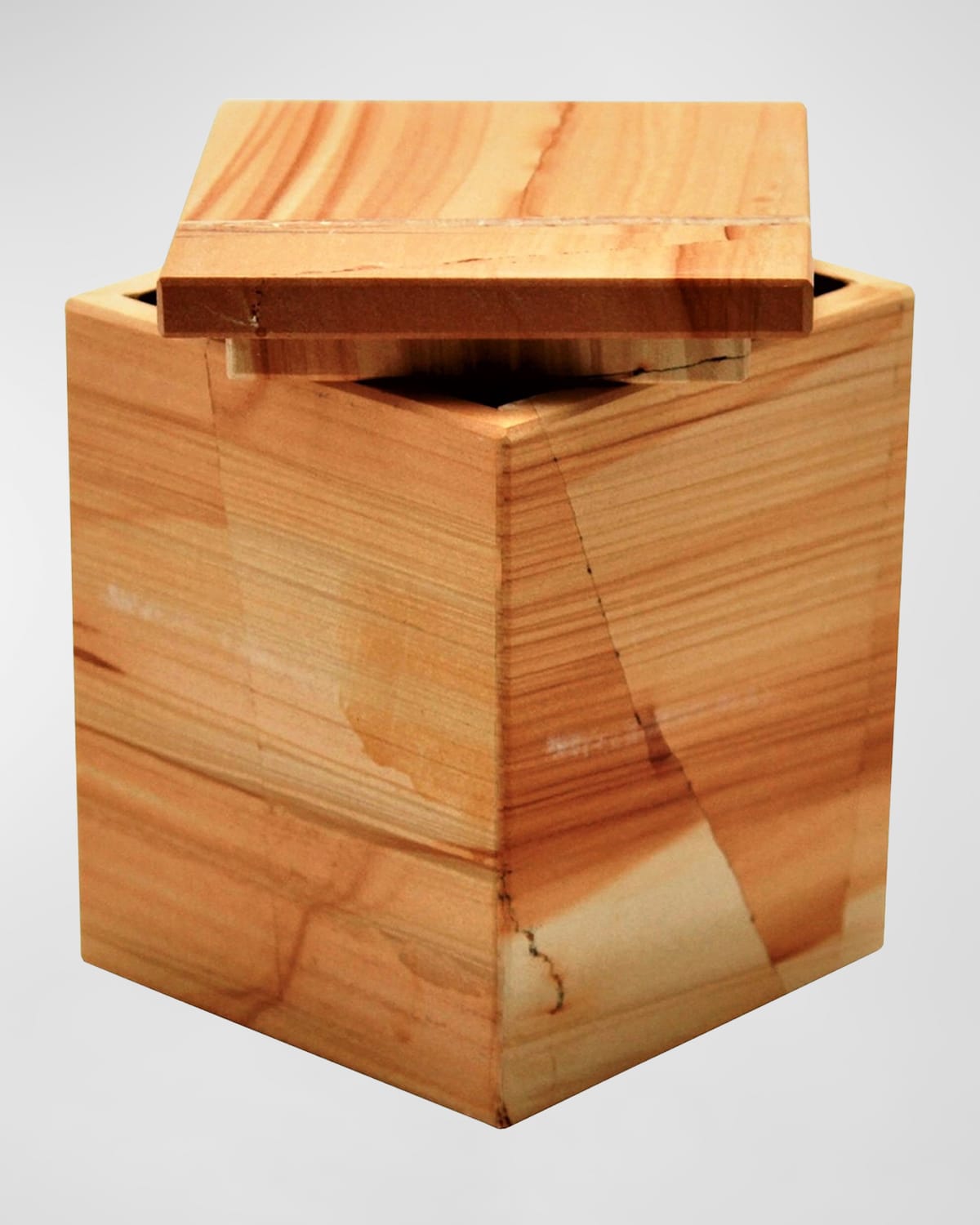 Image Marble Crafter Myrtus Square Lidded Canister