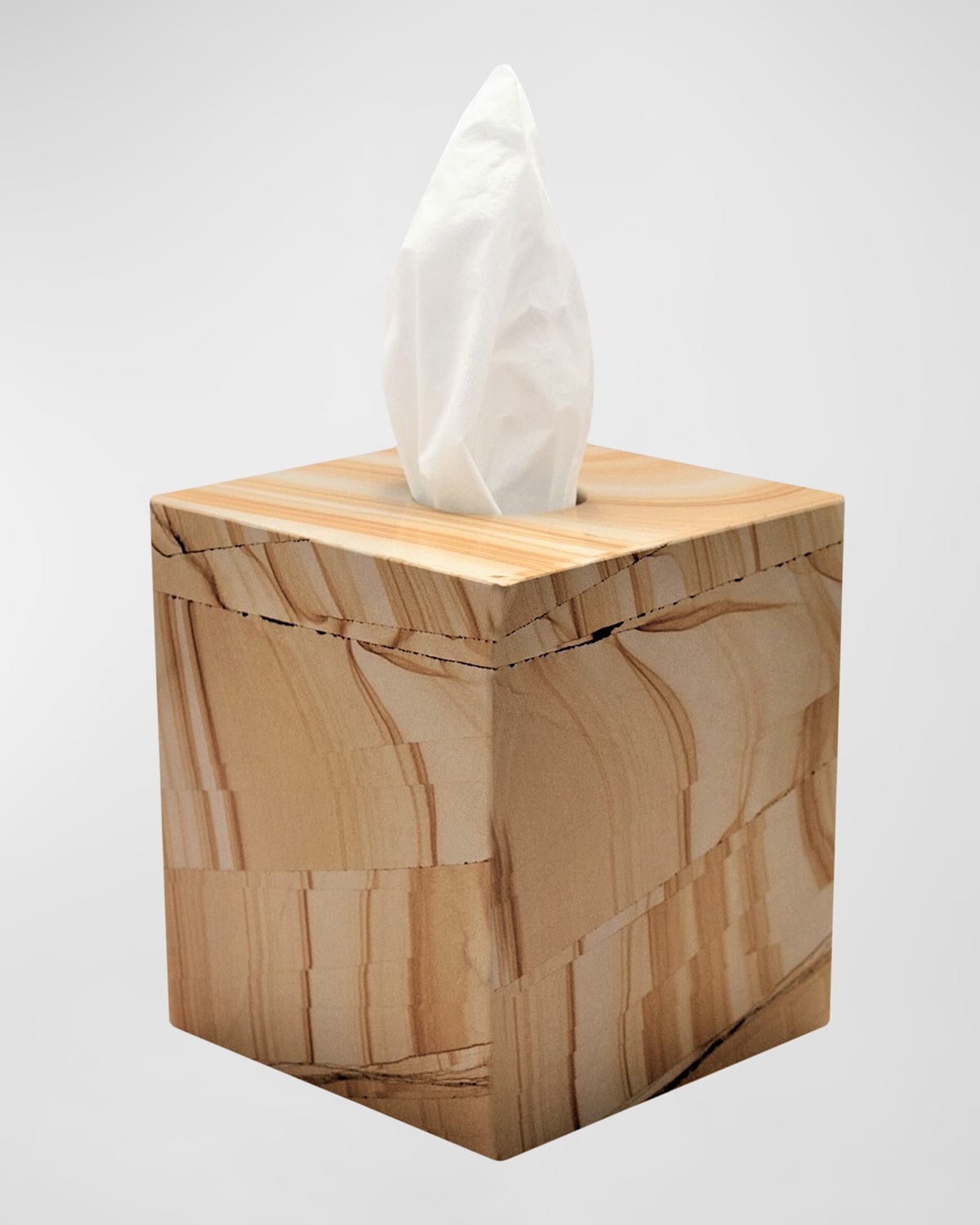 Image Marble Crafter Myrtus Square Tissue Box Holder