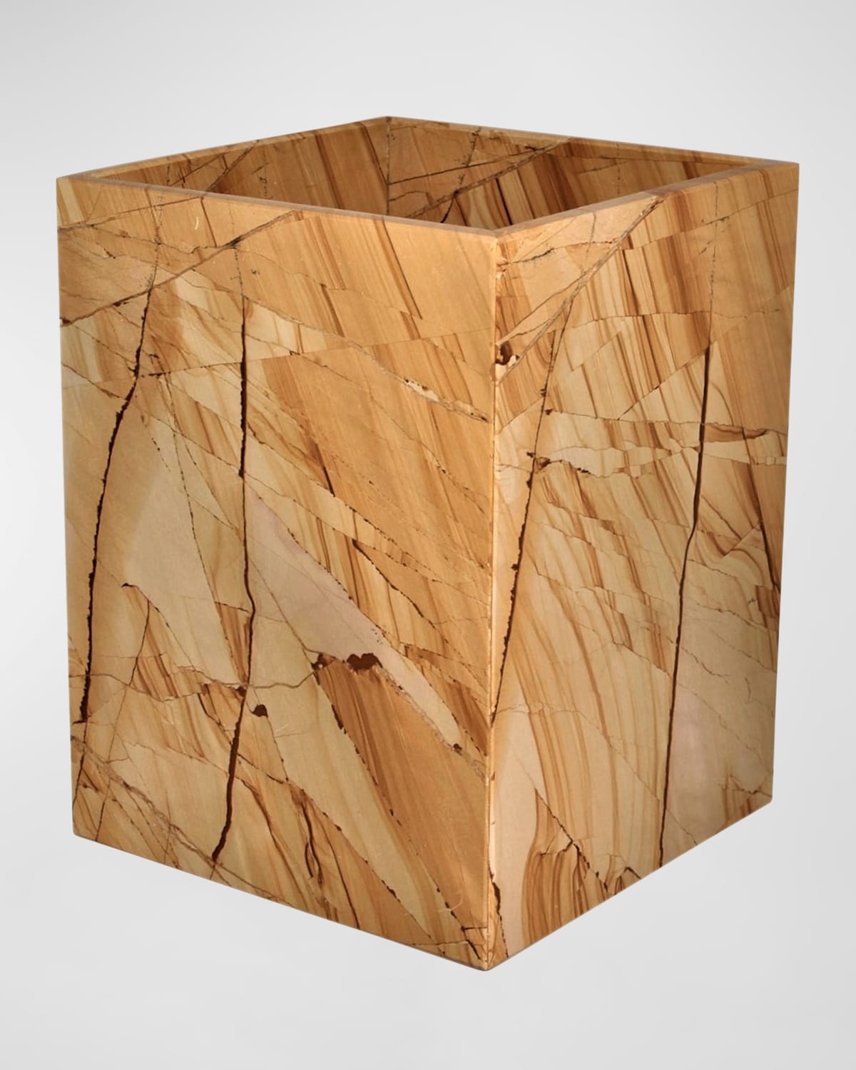 Image Marble Crafter Myrtus Square Wastebasket With Liner