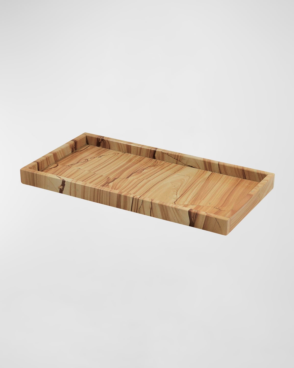 Image Marble Crafter Myrtus 15" Rectangular Amenity Tray