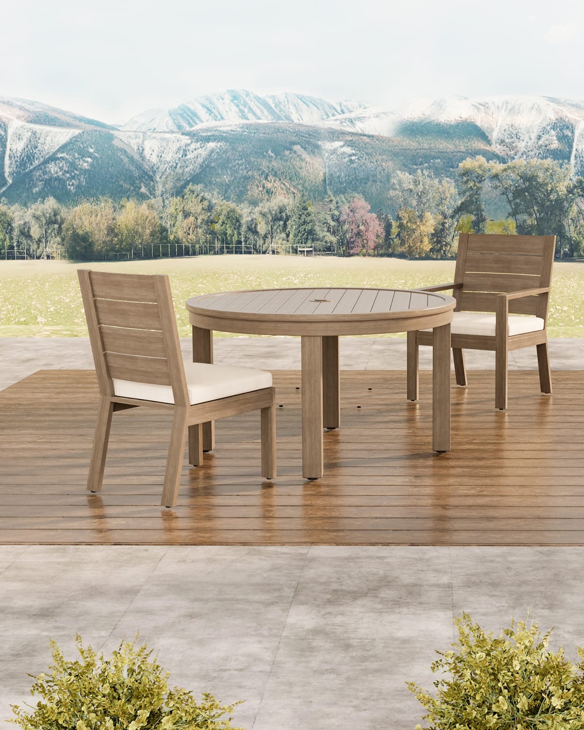 Image Sunset West Laguna Round Dining Table, 50" 