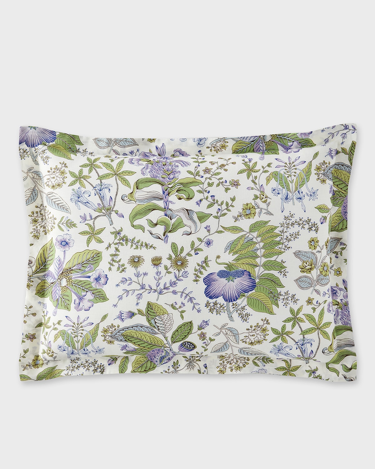 Image Matouk Schumacher Pomegranate Linen Standard Sham