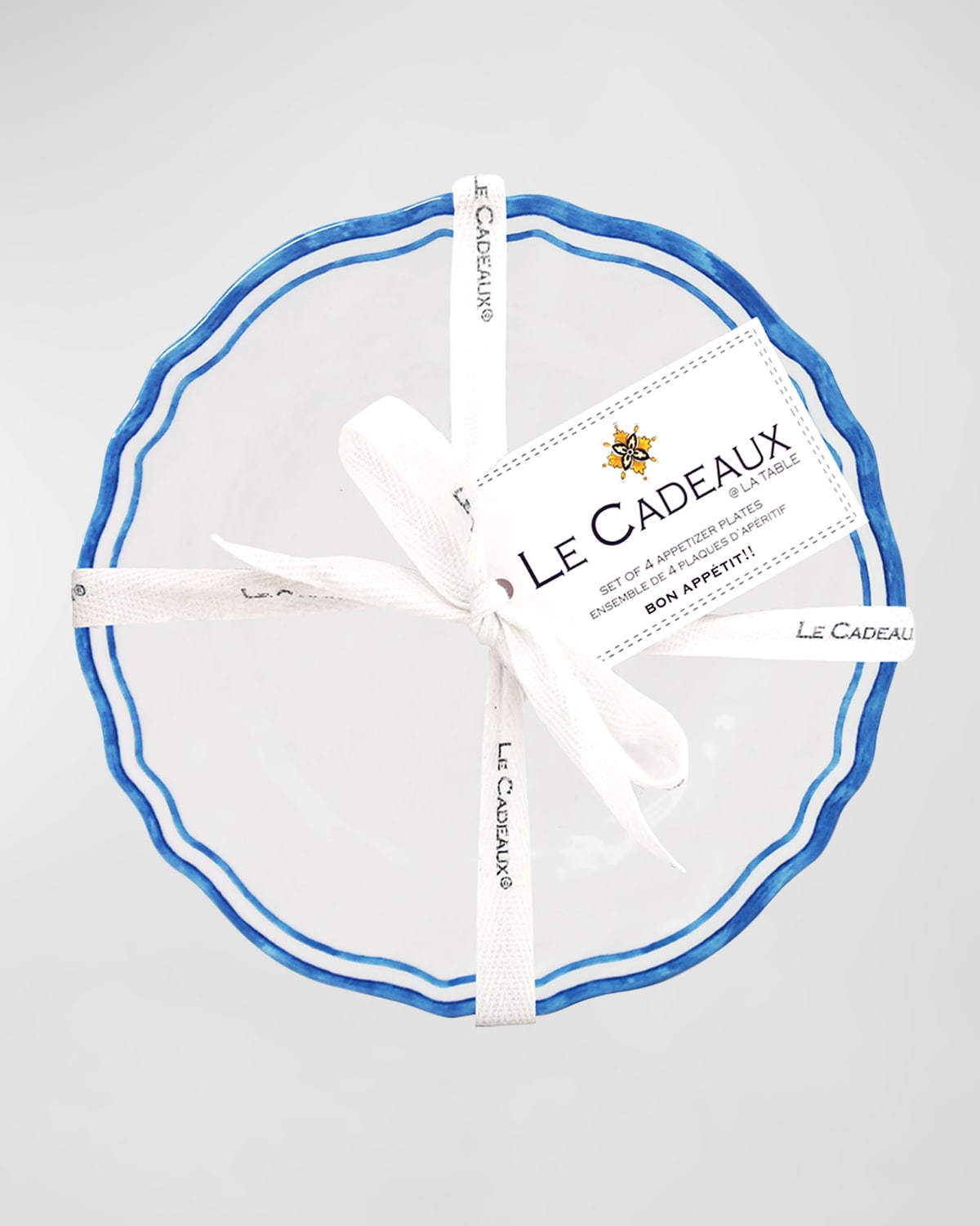 Image Le Cadeaux Maison Appetizer Plates, Set of 4