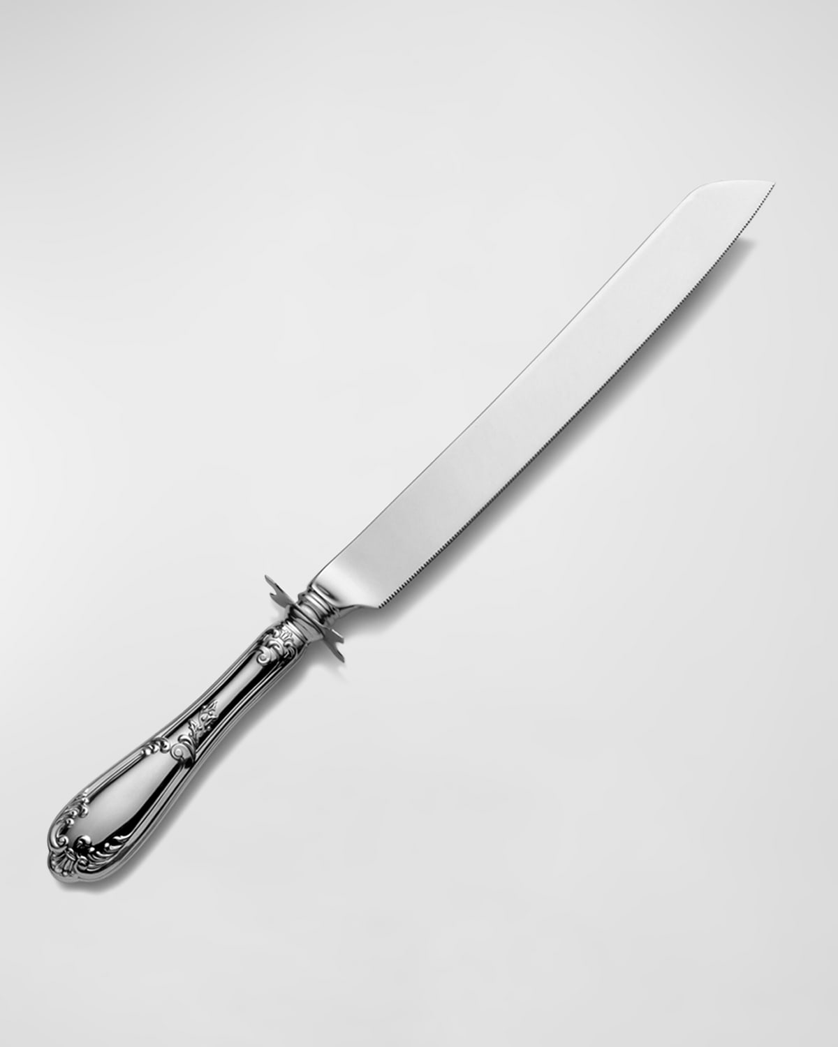 Image Wallace Silversmiths Venezia Wedding Cake Knife, Hollow Handle